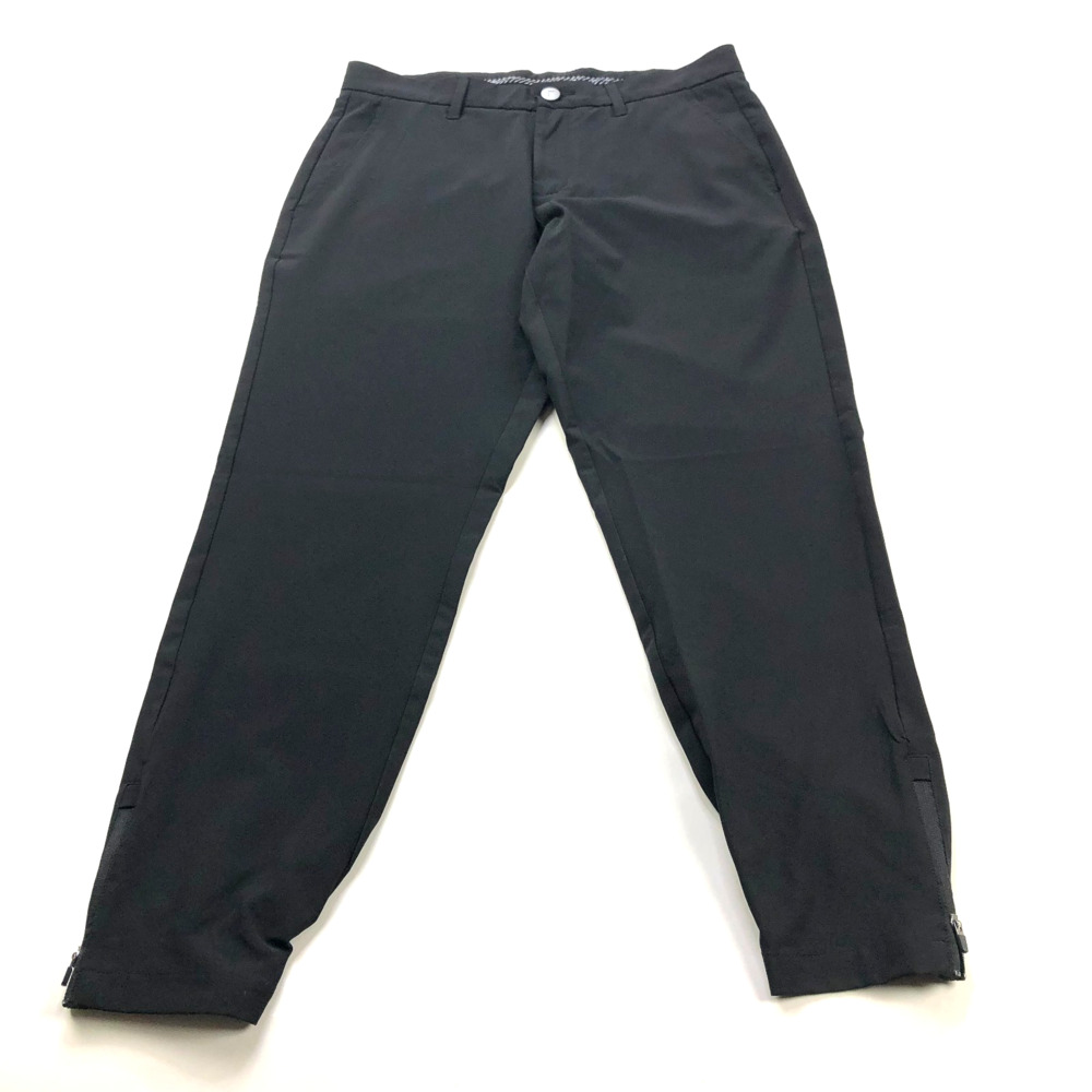 Primo Golf Performance Jogger Ankle Zip 30 SHORT (Fits 30W 25L) Chino Pant Black